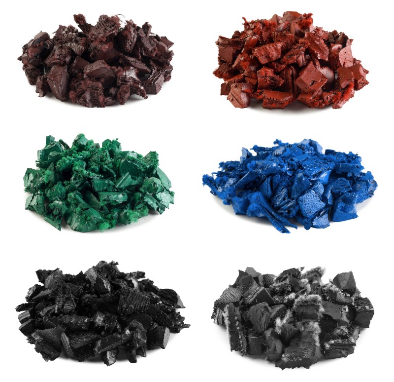 Rubber Mulch Samples Rubber Mulch Warehouse