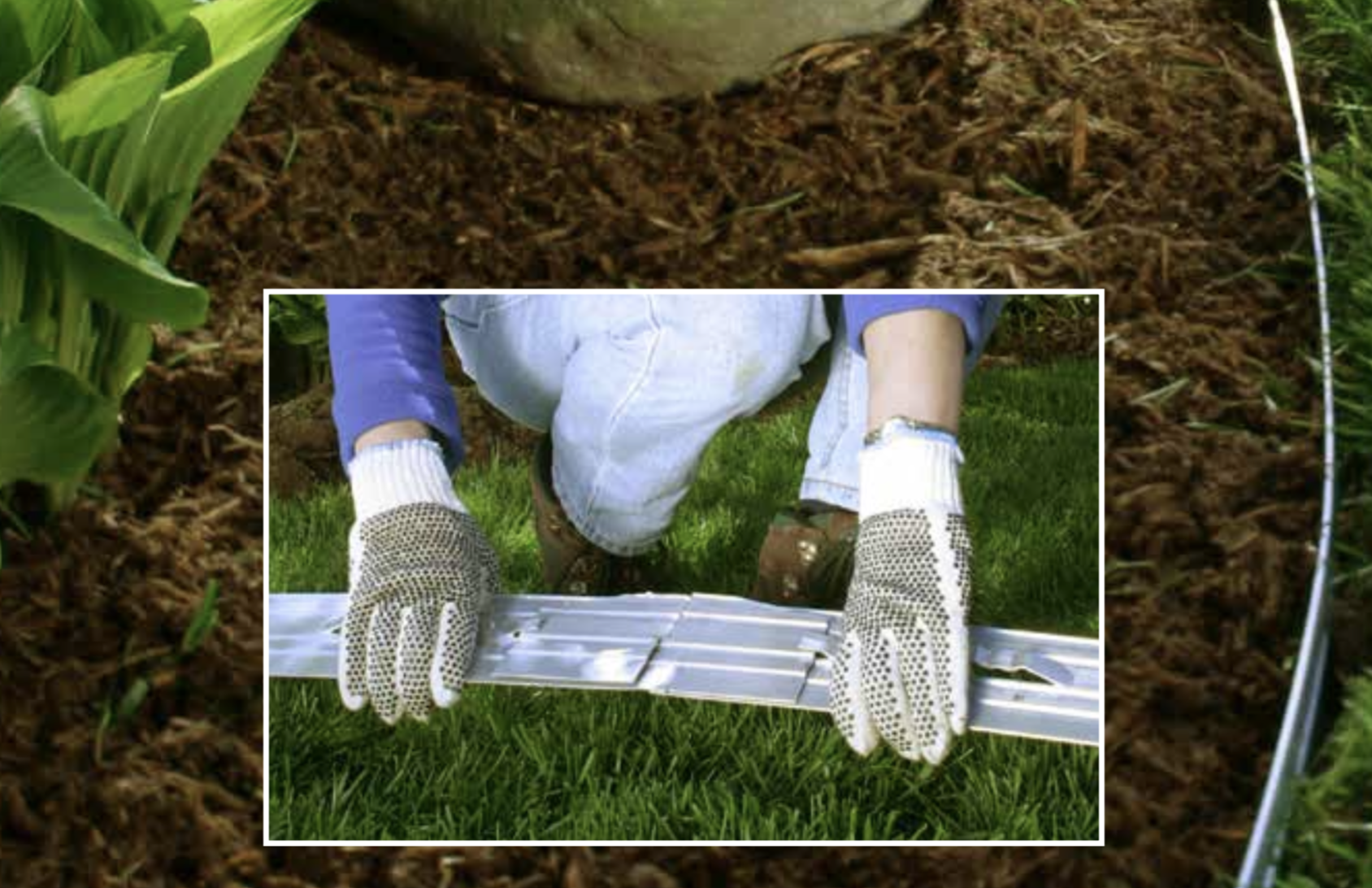 Commercial Grade Landscape Edging Connection