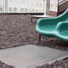 Playground Wear Mat Under Double Slide