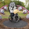 6ft Spinner Mat Under Playground Equipment