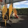 Brown Rubber Mulch Playground
