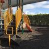 Brown Rubber Mulch Playground