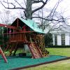 Green Rubber Mulch Playground