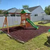 Residential Playground with Rubber Mulch Base