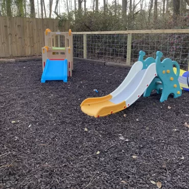 Rubber Mulch Play Yard