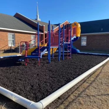 Church Playground Rubber Mulch