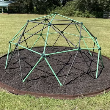 Kids Jungle Gym with Rubber Mulch Base