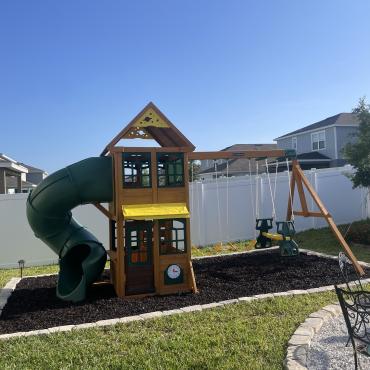 Brown Rubber Mulch Ground Surface For Playground Brown Rubber Mulch Ground Surface For Playground