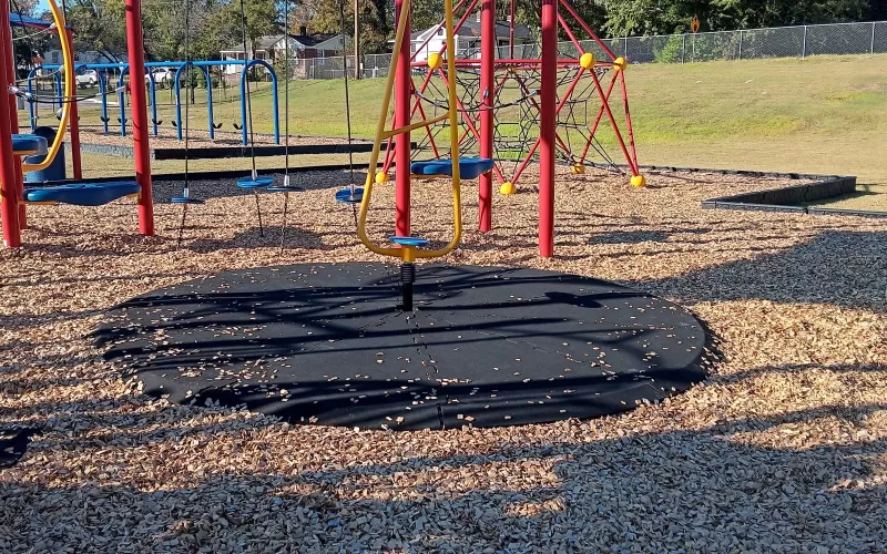 12ft diameter rubber wear mat for spinner equipment 