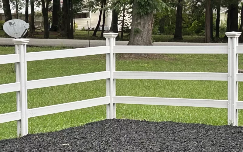 Rubber Mulch Surfacing for Backyard