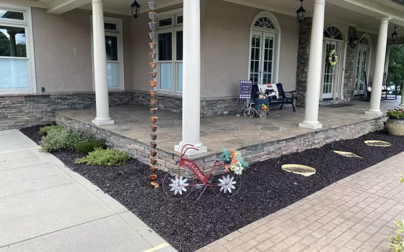 Brown Landscape Rubber Mulch