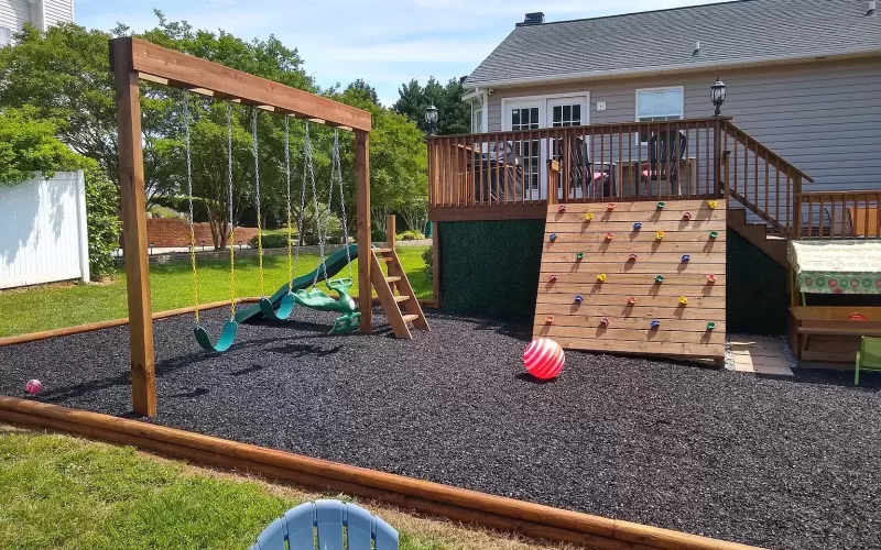 Creative Rubber Mulch Playground