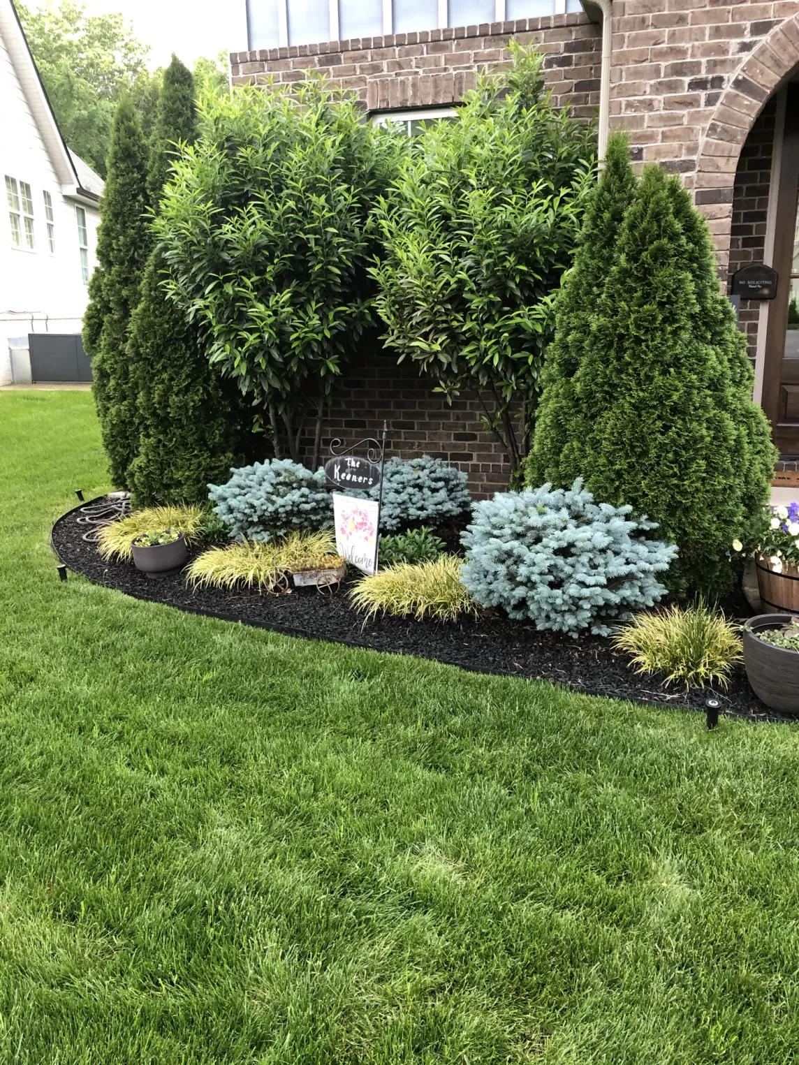 Rubber Mulch Landscaping