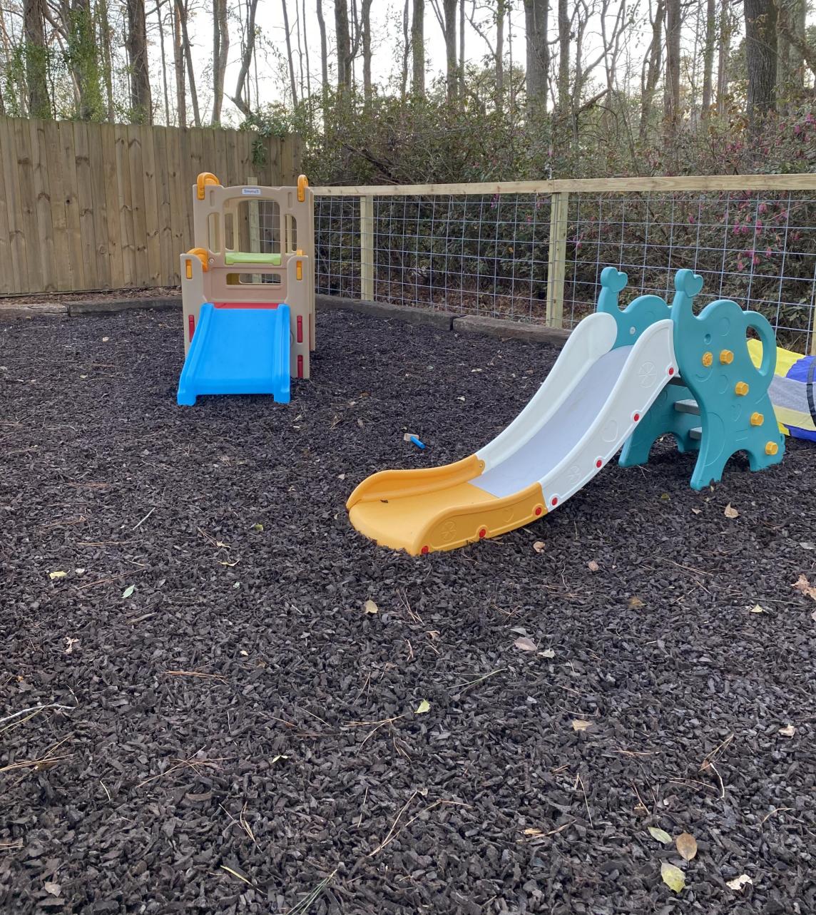 Rubber Mulch Play Yard Rubber Mulch Play Yard