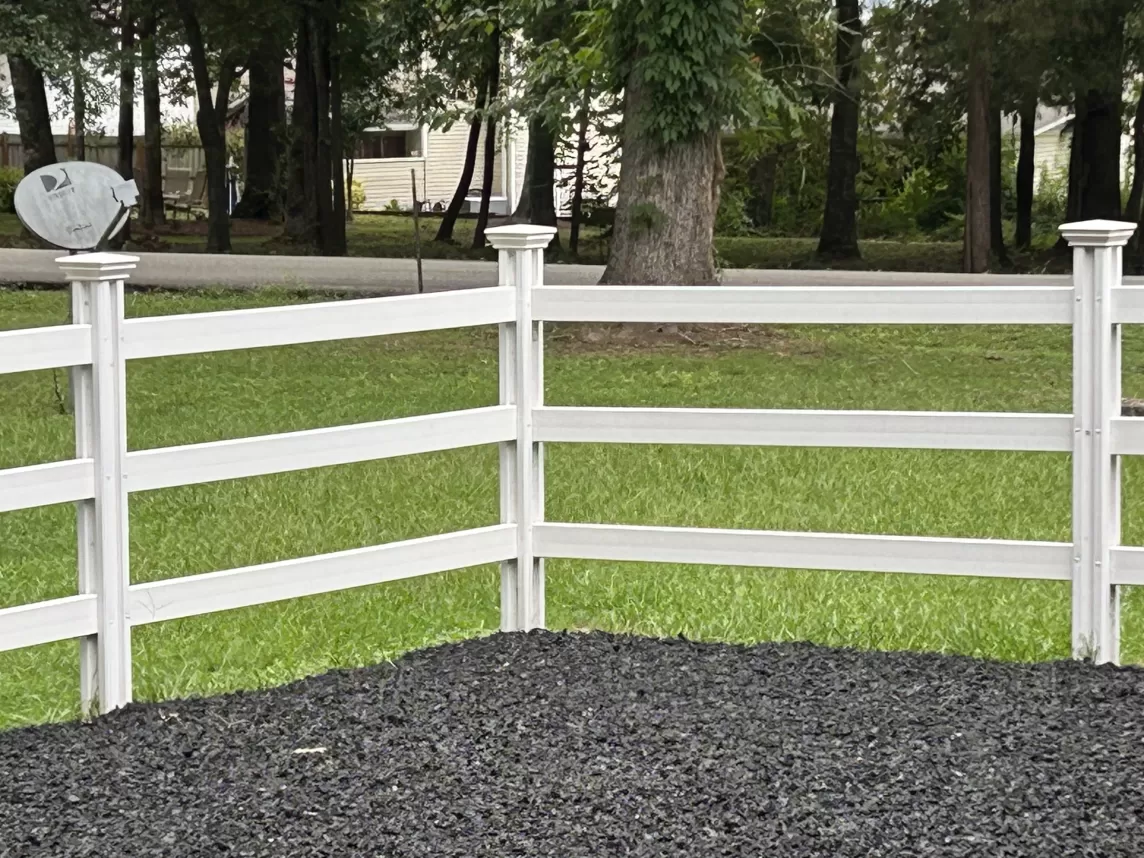 Rubber Mulch Surfacing for Backyard