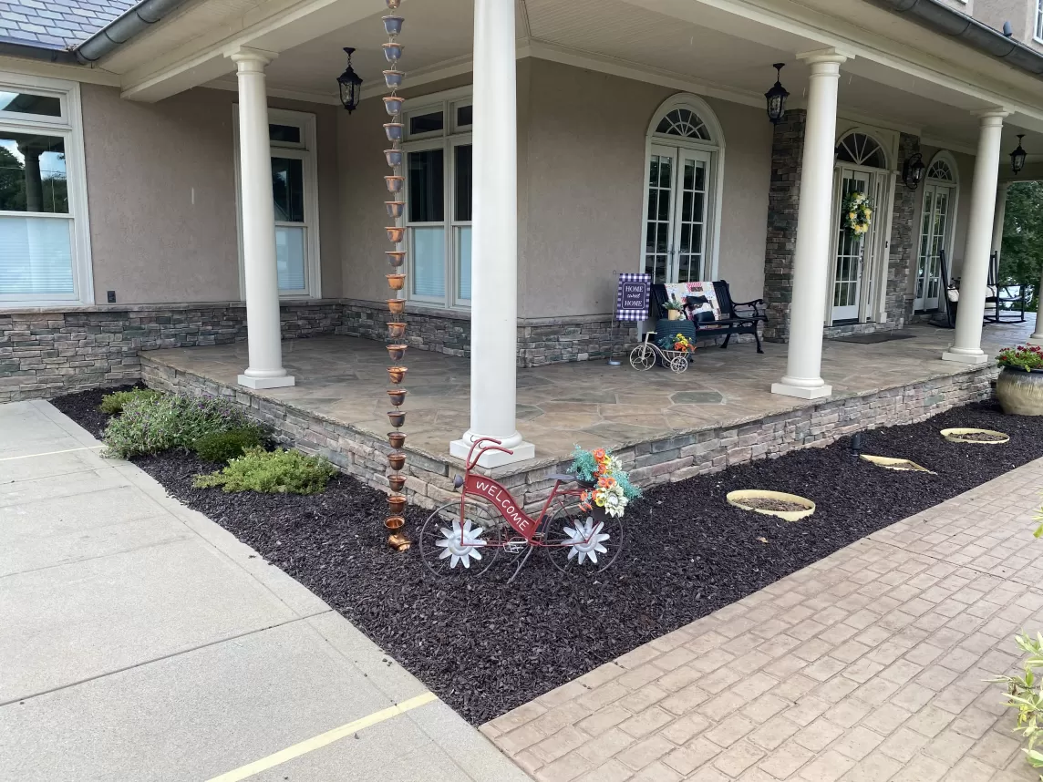 Brown Landscape Rubber Mulch