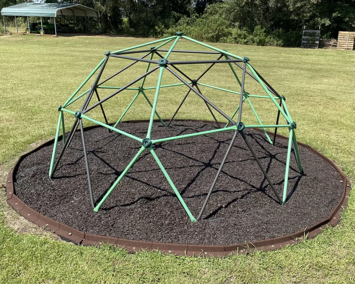 Kids Jungle Gym with Rubber Mulch Base