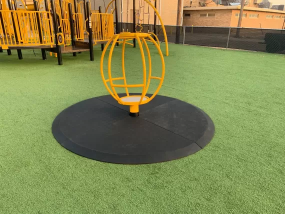 8ft Spinner Mat Around Playground Equipment