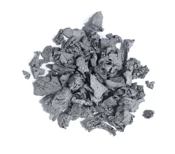 Silver Rubber Mulch
